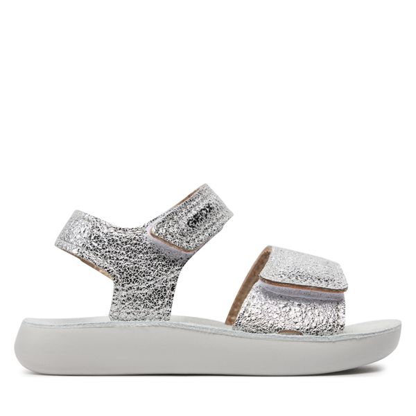 Geox Sandale Geox B Sandal Lightfloppy B455TB 0003V C1007 Silver