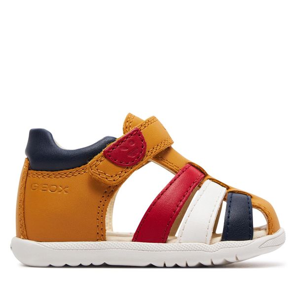 Geox Sandale Geox B Sandal Macchia Boy B254VA 085BC C2P0G Ochreyellow/Multicol