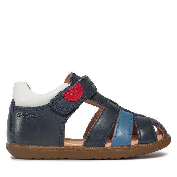 Geox Sandale Geox B Sandal Macchia Boy B254VA 0CL54 C0693 Navy/Lt Blue