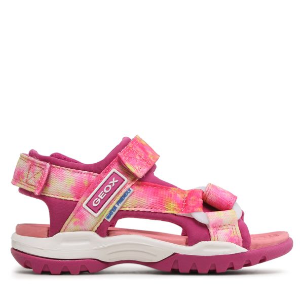 Geox Sandale Geox J Borealis Girl J350WB01511C8B7Q S Cyclamen/Lt Coral