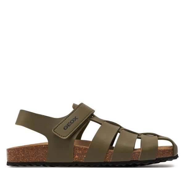 Geox Sandale Geox J Ghita Boy J458LA 000BC C3009 D Military