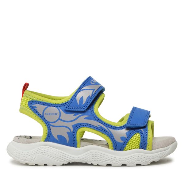 Geox Sandale Geox J S.Splush B. A J25GPA 014CE C4344 S Royal/Lime
