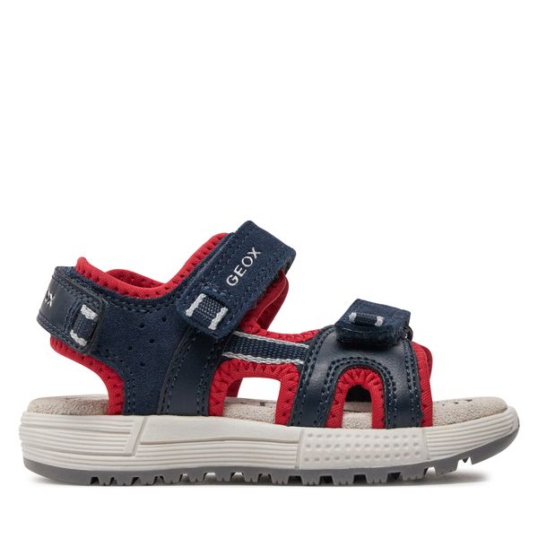 Geox Sandale Geox J Sandal Alben Boy J35AVA 01520 C0735 M Navy/Red
