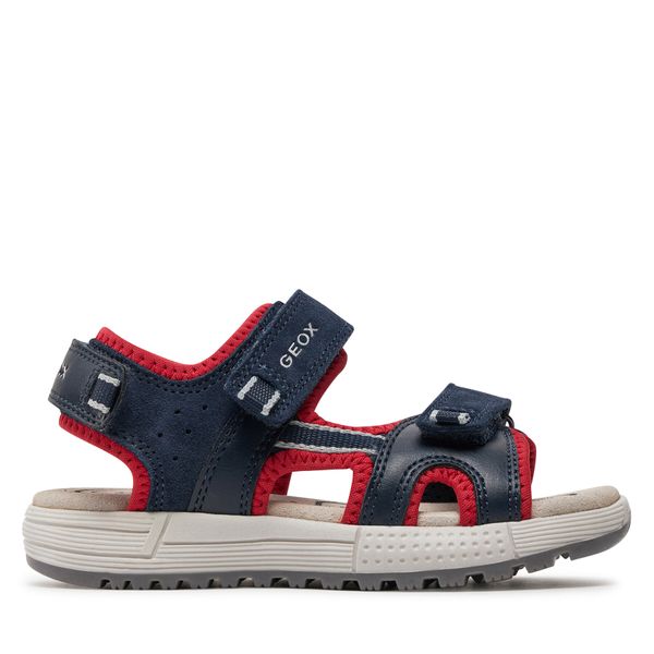 Geox Sandale Geox J Sandal Alben Boy J35AVA 01520 C0735 S Tamnoplava