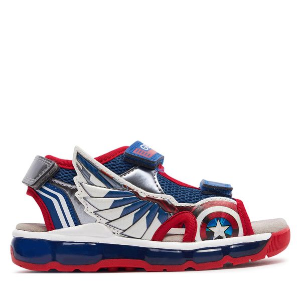 Geox Sandale Geox J Sandal Android Boy J450QA 01454 C0200 M Blue/Red