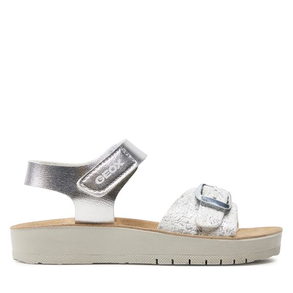 Geox Sandale Geox J Sandal Costarei Gi J15EAB 0BNBL C0434 M Silver/White