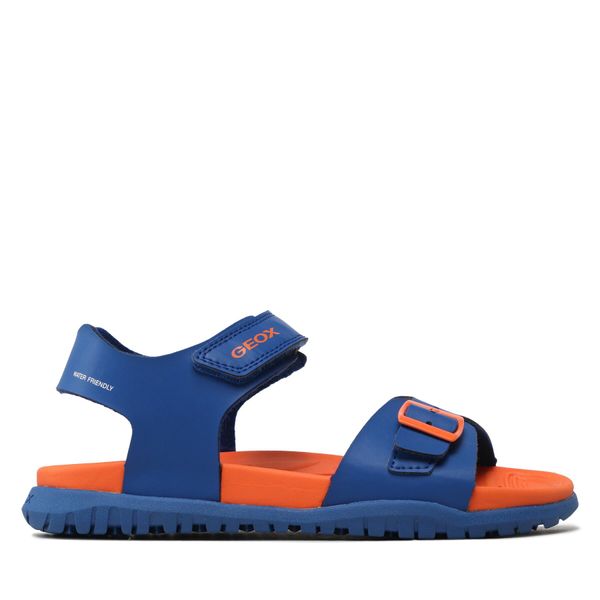 Geox Sandale Geox J Sandal Fusbetto Bo J35HMA000BCC0685 D Royal/Orange