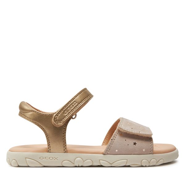 Geox Sandale Geox J Sandal Haiti Girl J028ZA 007NF C0208 D Zlatna
