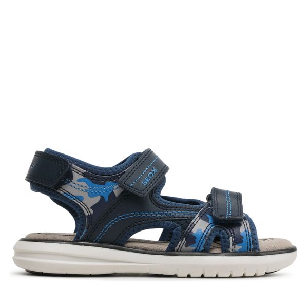 Geox Sandale Geox J Sandal Maratea Boy J15DRD01404C0693 S Navy/Lt Blue