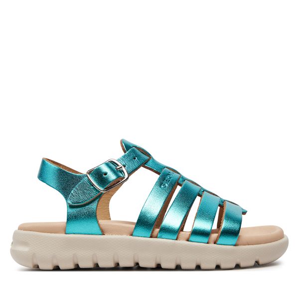 Geox Sandale Geox J Sandal Soleima Gir J35GSB 000CF C3035 M Emerald