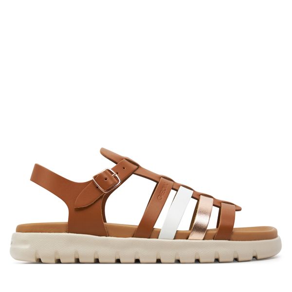 Geox Sandale Geox J Sandal Soleima Gir J35GSB 043CF C6A7F D Smeđa