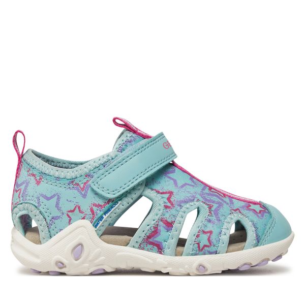 Geox Sandale Geox J Sandal Whinberry G J45GRC 0EE04 C4A8R M Aqua/Lilac