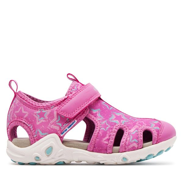 Geox Sandale Geox J Sandal Whinberry G J45GRC 0EE04 C8N4A S Fuchsia/Aqua