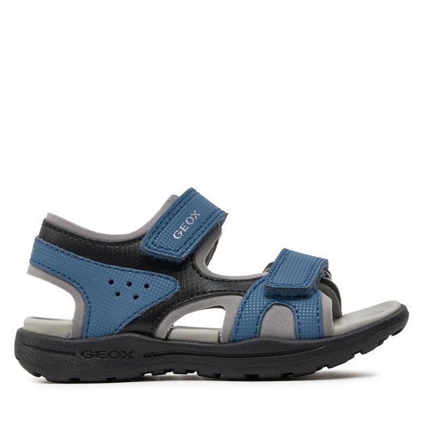 Geox Sandale Geox J Vaniett Boy J455XC 015CE C0114 M Lt Blue/Black