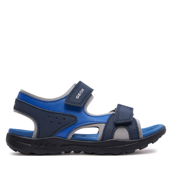 Geox Sandale Geox J Vaniett Boy J455XC 015CE C4226 S Tamnoplava