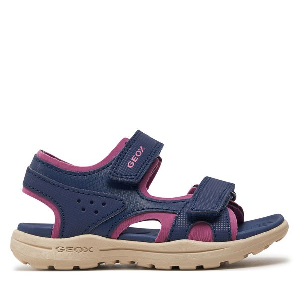 Geox Sandale Geox J Vaniett Girl J456AA 015CE C4268 M Navy/Fuchsia