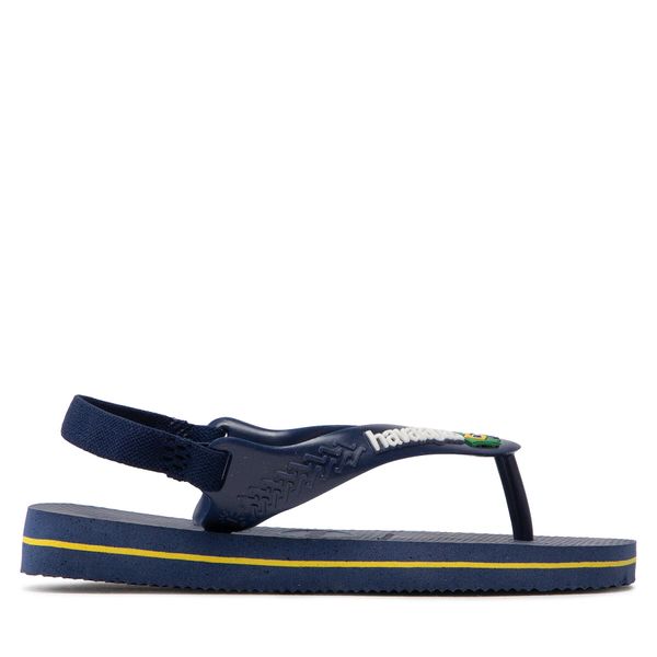 Havaianas Sandale Havaianas Brasil Logo 41405773587 Marine/Yellow Cit