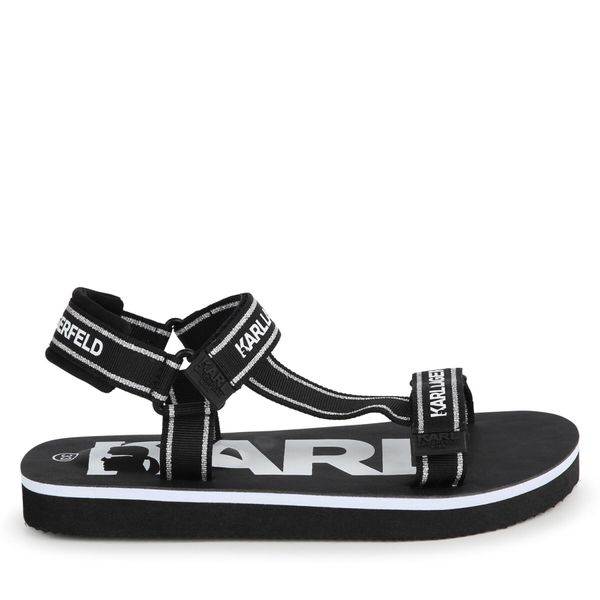 Karl Lagerfeld Kids Sandale Karl Lagerfeld Kids Z30001 S Black 09B