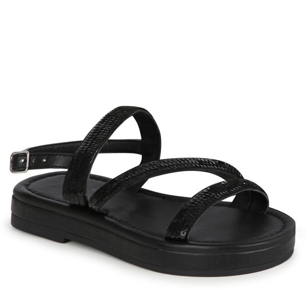 Karl Lagerfeld Kids Sandale Karl Lagerfeld Kids Z30004 S Black 09B