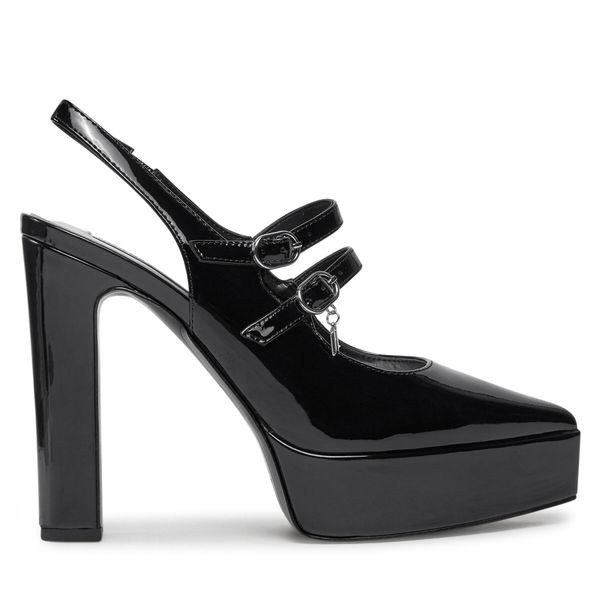 KARL LAGERFELD Sandale KARL LAGERFELD KL93114 Black Patent Lthr