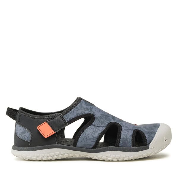 Keen Sandale Keen Stingray 1026057 Black/Safety Orange