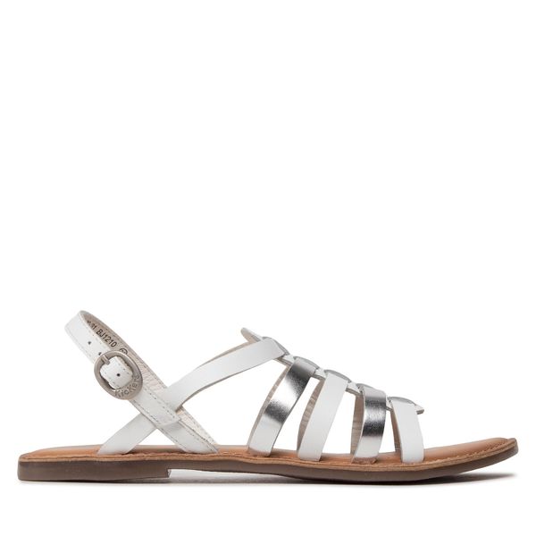 Kickers Sandale Kickers Dixon 695574-30 D Blanc Argent 31