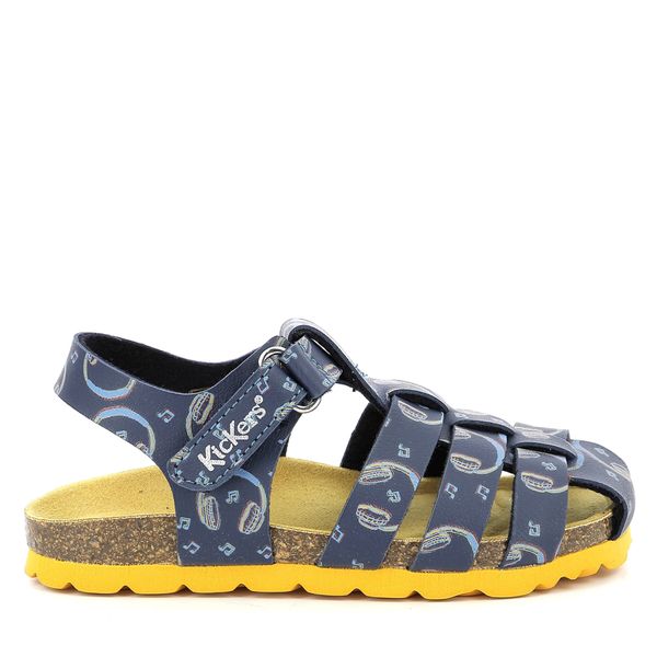 Kickers Sandale Kickers Summertan 961650-10-103 Marine Musique