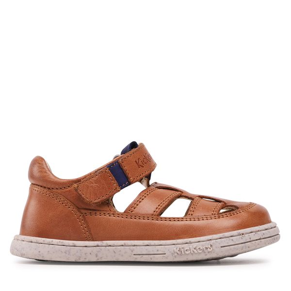 Kickers Sandale Kickers Tractus KI-894822-10 S Camel Bleu 11