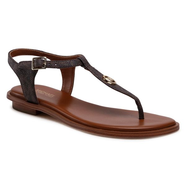 MICHAEL Michael Kors Sandale MICHAEL Michael Kors Mallory Thong 40S1MAFA1B Smeđa
