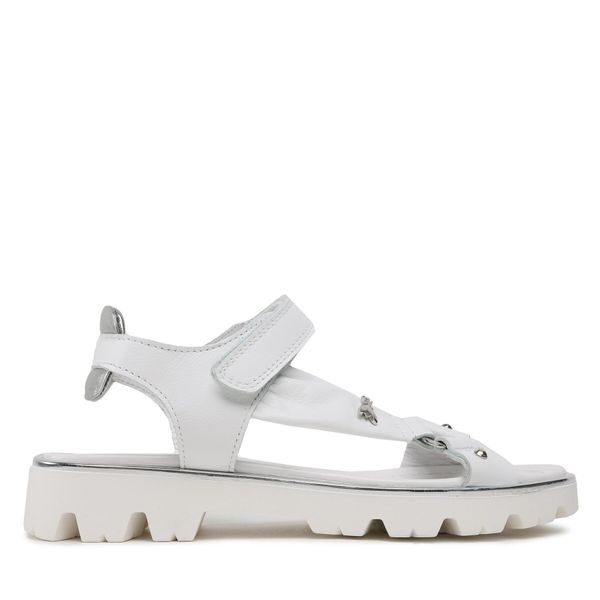 Patrizia Pepe Sandale Patrizia Pepe PJ231.06 M Bianco/Argento