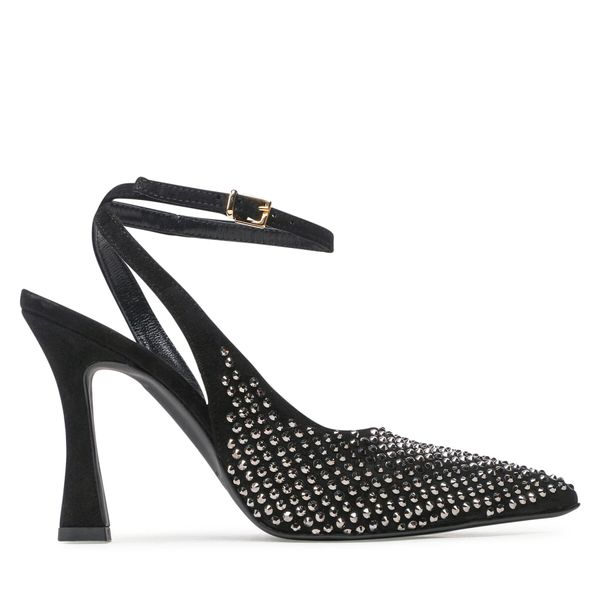 Pinko Sandale Pinko Lisette Slingback PE 23 BLKS1 100566 A0N6 Crna