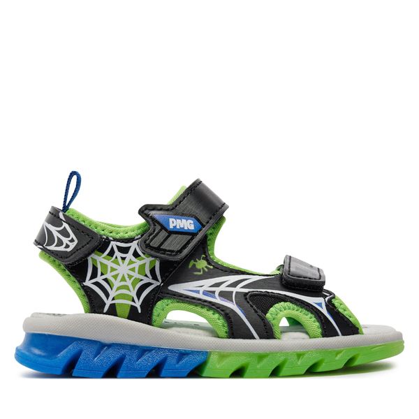 Primigi Sandale Primigi 5973111 Black-Green Fluo