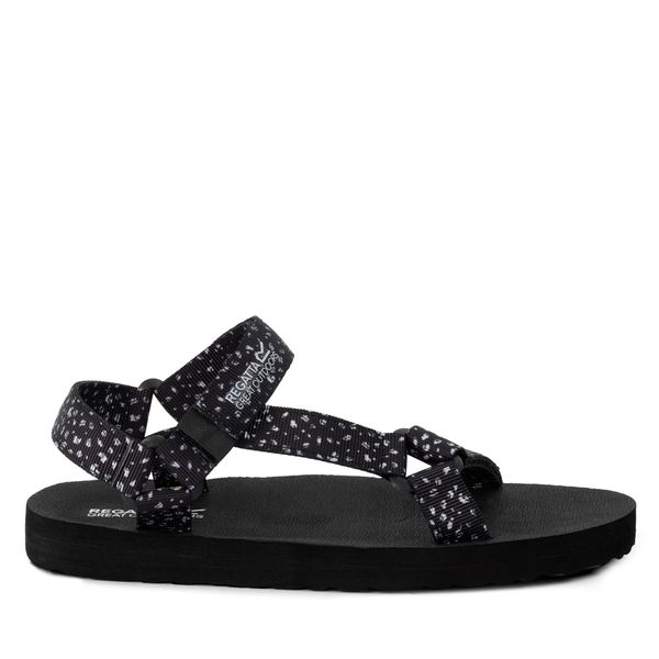 Regatta Sandale Regatta LdVendeavourSndle RWF811 Black White Polka Dot WKT