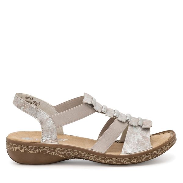 Rieker Sandale Rieker 62850-90 Zlatna