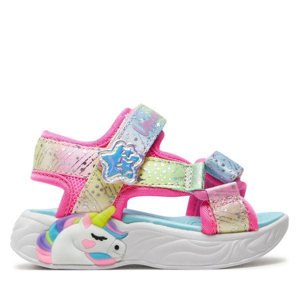 Skechers Sandale Skechers Unicorn Dreams Sandal-Majestic Bliss 302682N/PKMT Pink