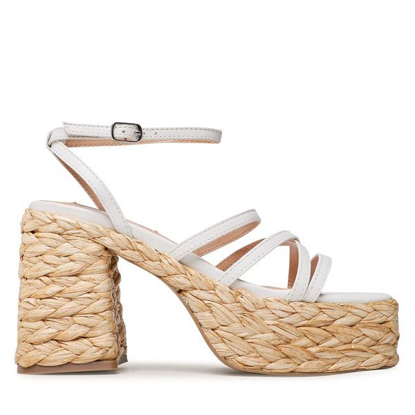 Steve Madden Sandale Steve Madden Belise SM11002482-107 White Leather