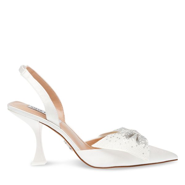 Steve Madden Sandale Steve Madden Niteowl-P Sandal SM11002923-04003-985 Ivory Satin