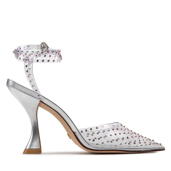 Stuart Weitzman Sandale Stuart Weitzman Glamxcrve100wrppmp Clear/Silver/Clear