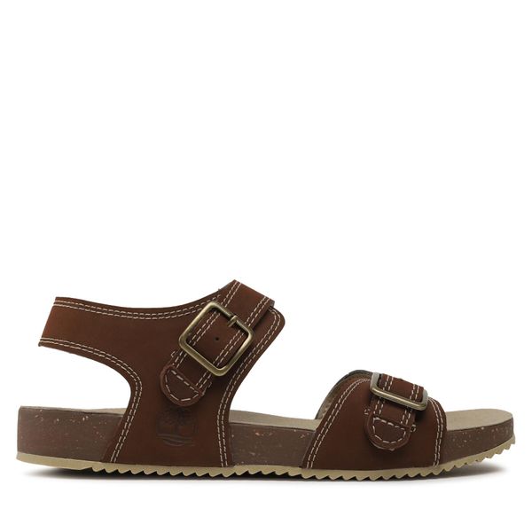 Timberland Sandale Timberland Castle Island 2 Strap TB0A5WGH9311 Dark Brown