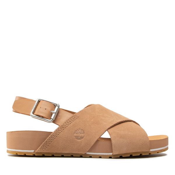 Timberland Sandale Timberland MalibuWaves Basic X Strap TB0A41MQCW81 Medium Beige Suede