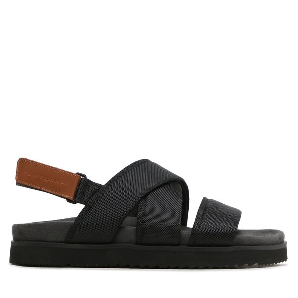 Tommy Hilfiger Sandale Tommy Hilfiger Mix Strappy Sandal FM0FM04611 Black BDS