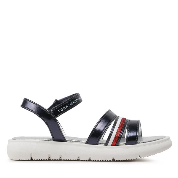 Tommy Hilfiger Sandale Tommy Hilfiger Stripes Velcro T4A2-32771-1372 M Blue 800