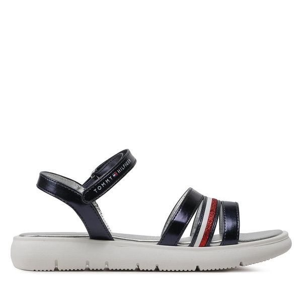 Tommy Hilfiger Sandale Tommy Hilfiger Stripes Velcro T4A2-32771-1372 S Blue 800