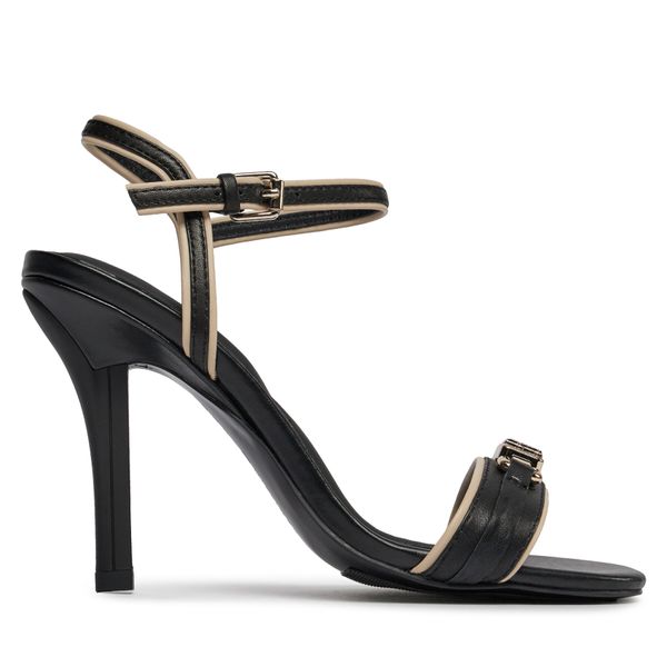 Tommy Hilfiger Sandale Tommy Hilfiger Th Hardware Heeled Sandal FW0FW07796 Black BDS