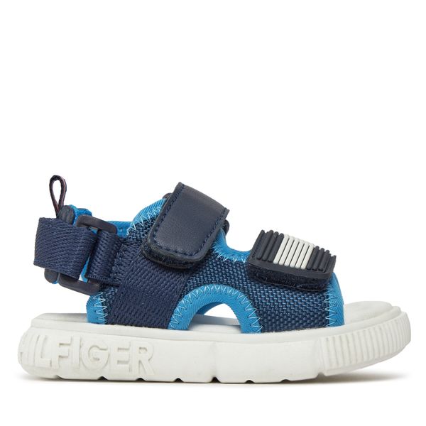 Tommy Hilfiger Sandale Tommy Hilfiger Velcro Sandal T1B2-33420-1591 M Blue 800