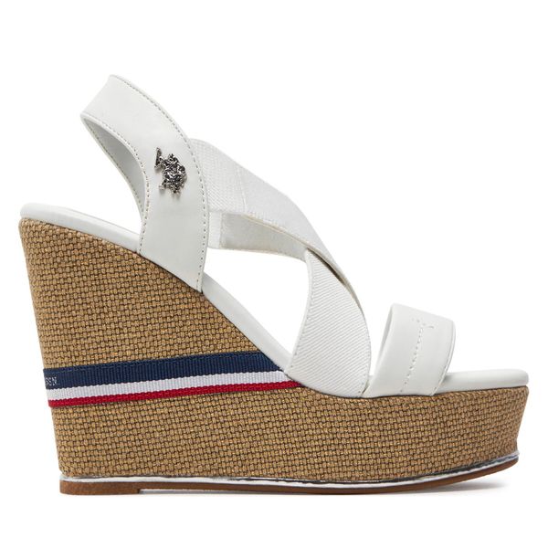 U.S. Polo Assn. Sandale U.S. Polo Assn. Aylin018A WHI
