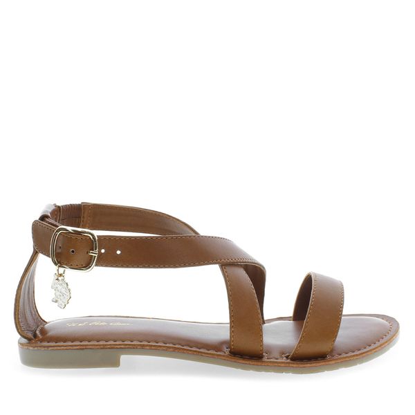 U.S. Polo Assn. Sandale U.S. Polo Assn. Linda LINDA001 LTH Smeđa