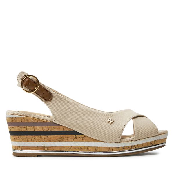 Wrangler Sandale Wrangler Raval Marina Women Semi Wedge 20241058 Bež