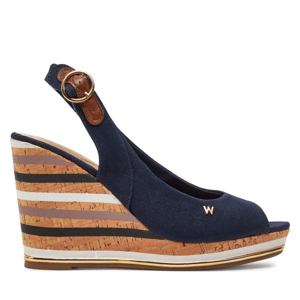 Wrangler Sandale Wrangler Raval Marina Women Wedge 20241057.29Y Tamnoplava