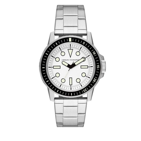 Armani Exchange Sat Armani Exchange Leonardo AX1853 Silver/Black